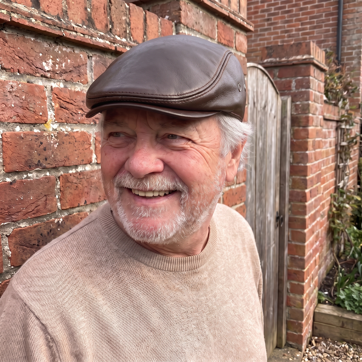 Leather Ivy Cap | TURIN