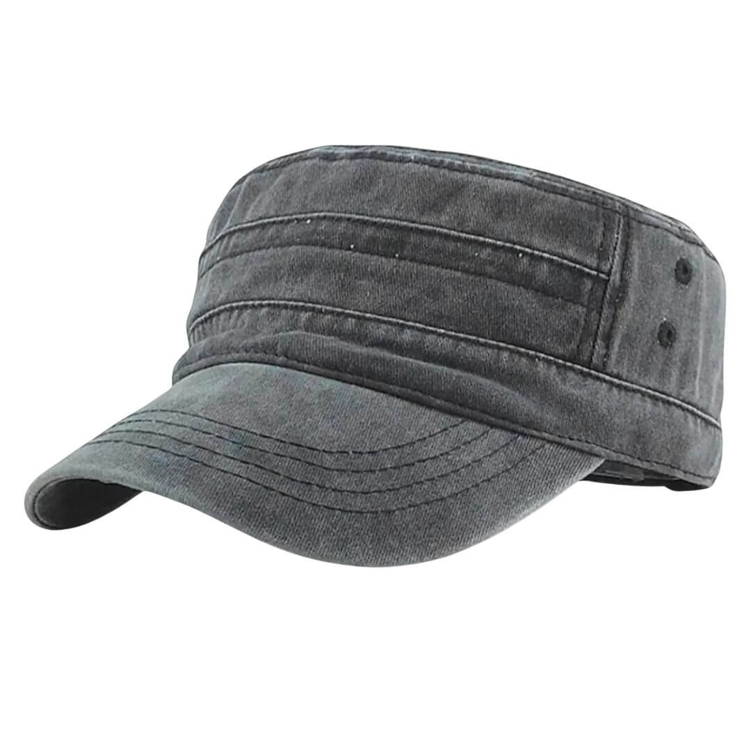 Washed Cotton Cadet Cap | DENVER