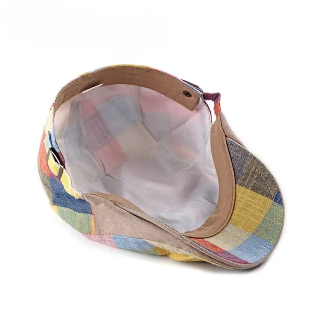 Plaid Driving Cap | MILTON
