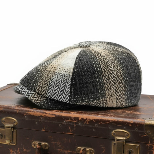 Wool Blend Newsboy Cap | CINCINNATI