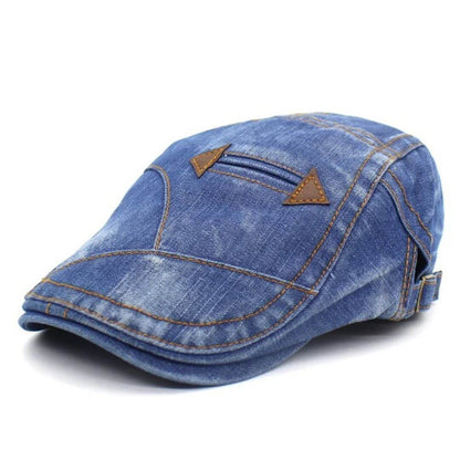 Washed Denim Cap | BRUGES