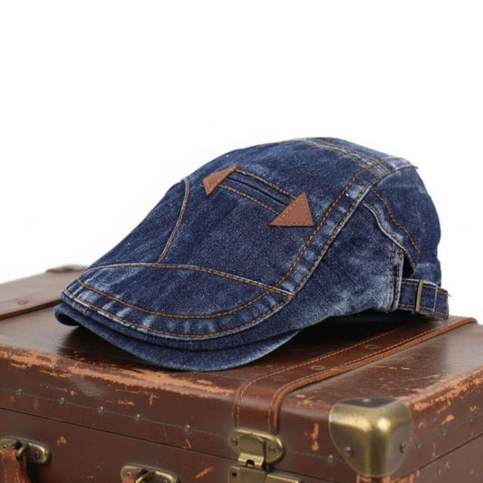 Washed Denim Cap | BRUGES