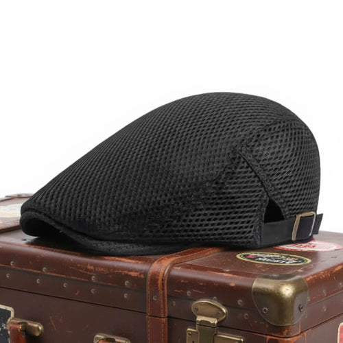 Mesh Acrylic Flat Cap | AMARILLO