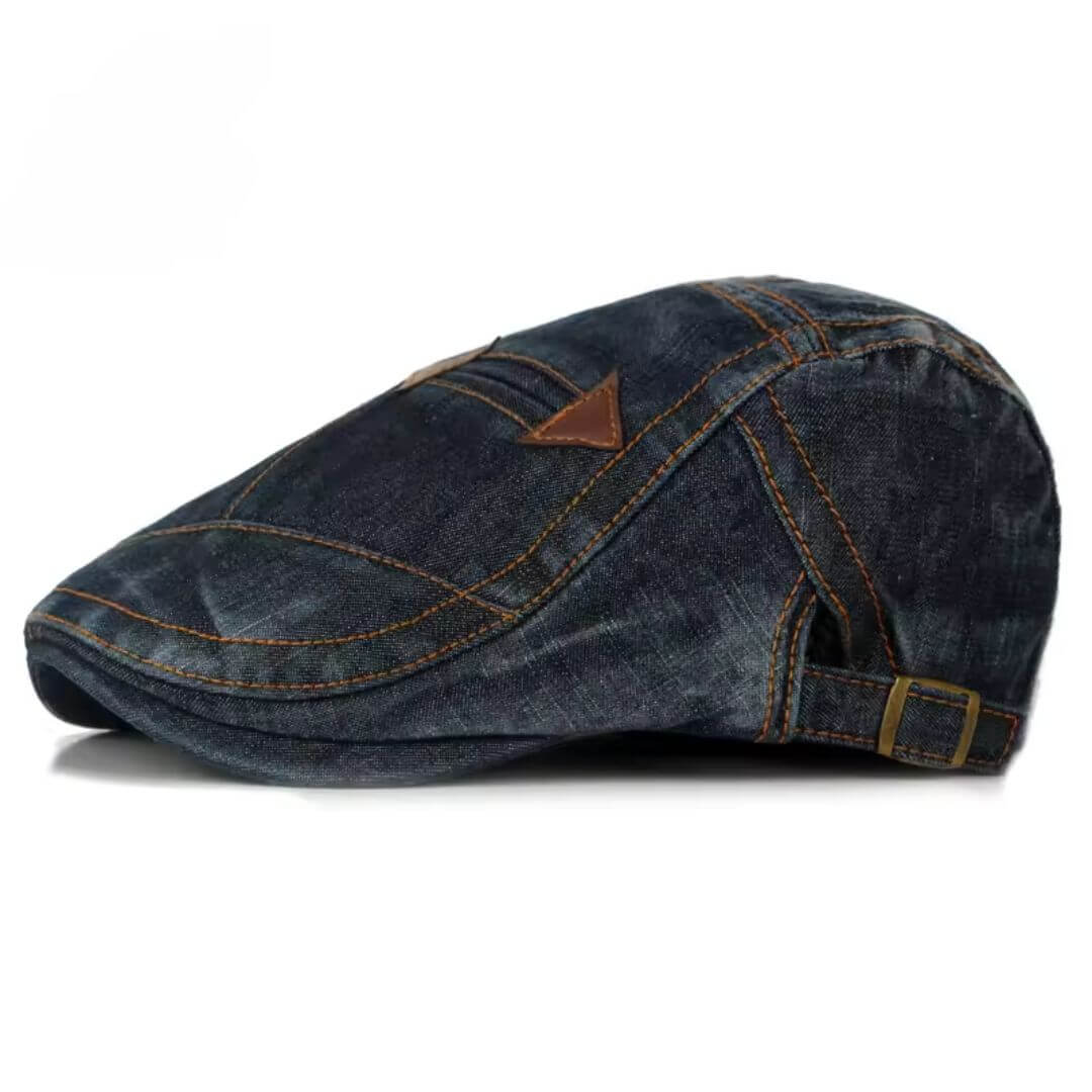 Denim Flat Cap | BARSTOW