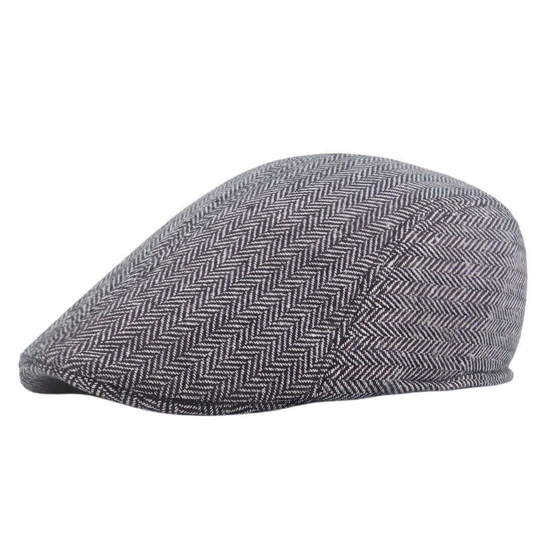 Herringbone Cotton Blend Cap | PUEBLO