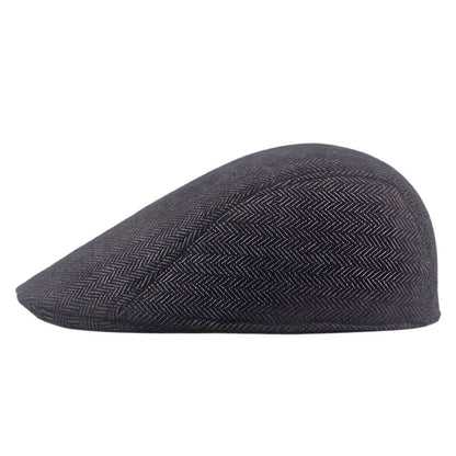 Herringbone Cotton Blend Cap | PUEBLO