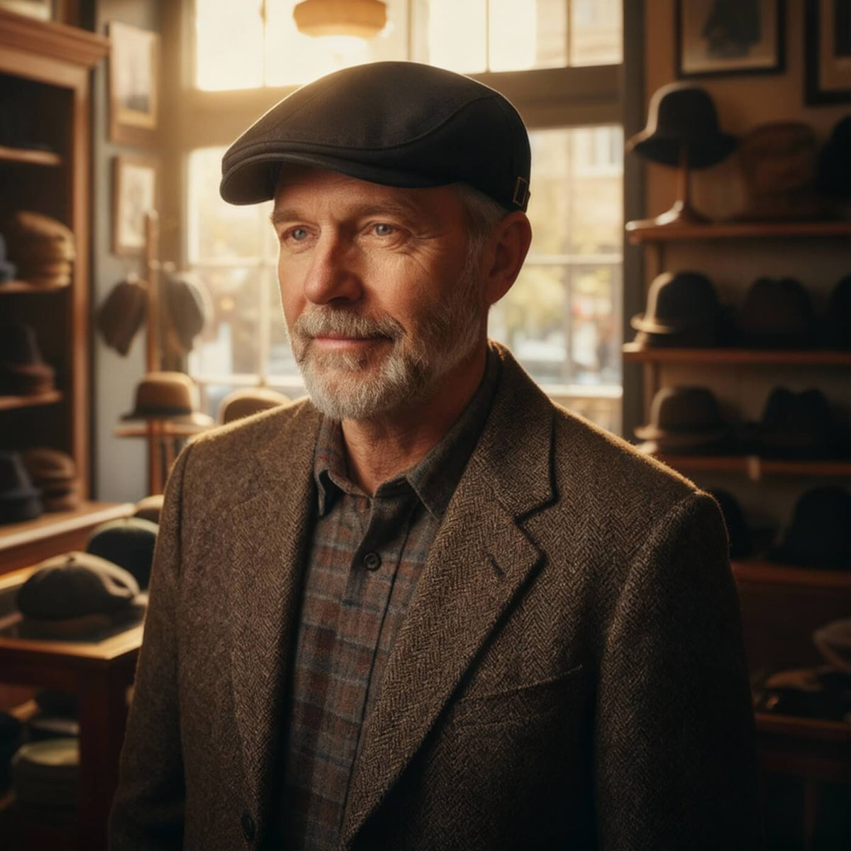 Cotton Flat Cap | SALEM