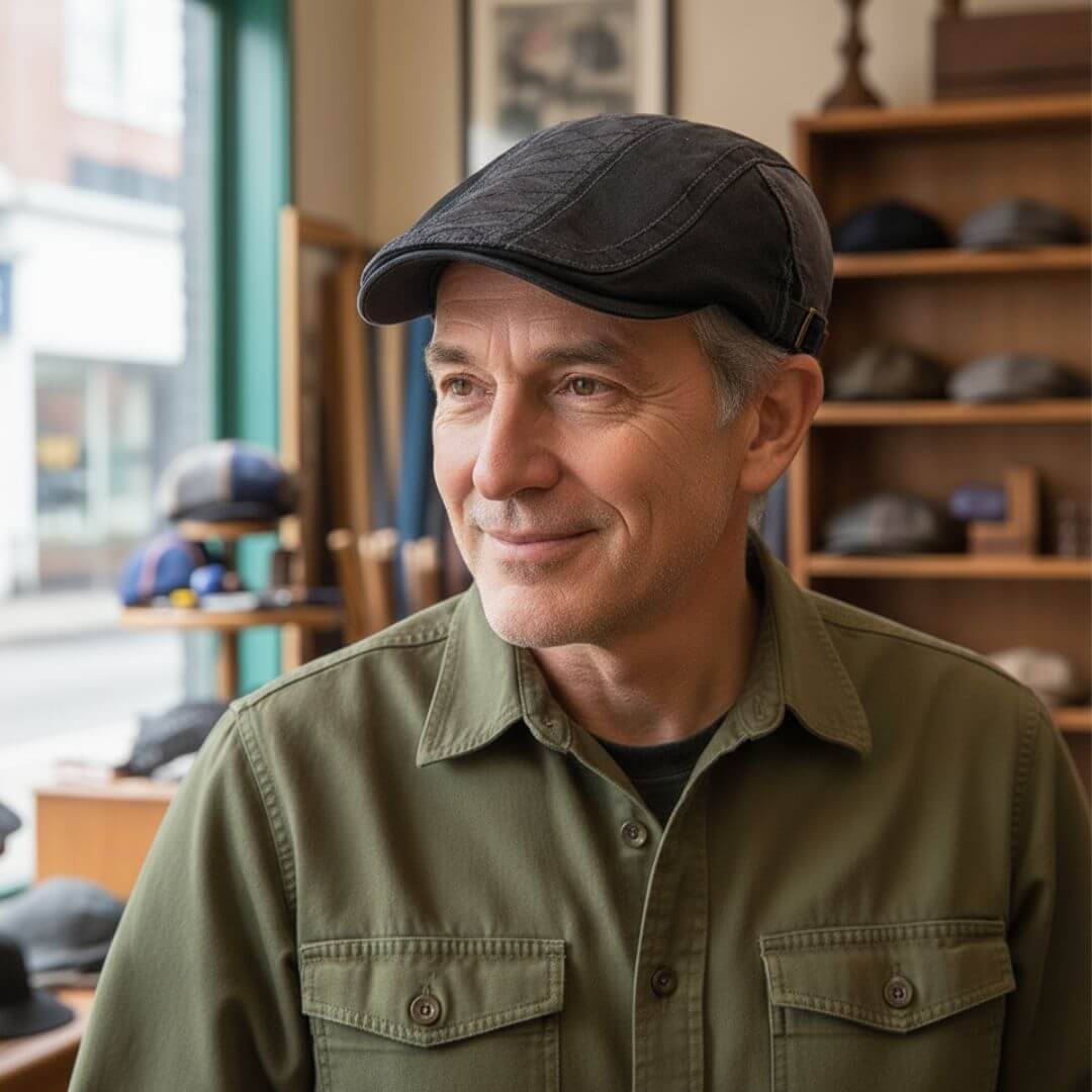 Colorblock Driving Cap | WARREN