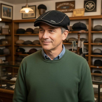 Knitted Flat Cap | LISBON