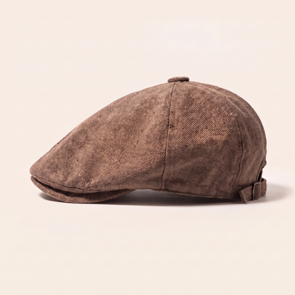 Linen Cotton Flat Cap | ASPEN