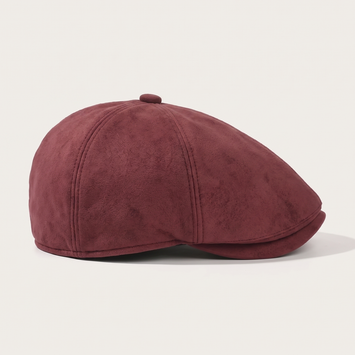 Suede Newsboy Cap | ATHENS