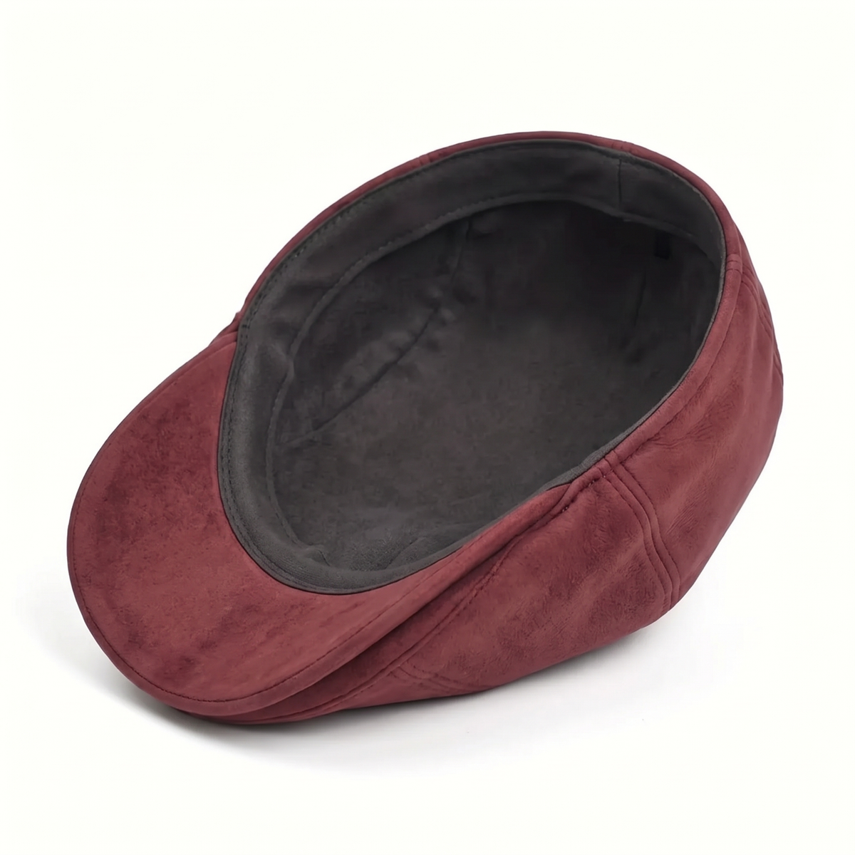Suede Newsboy Cap | ATHENS