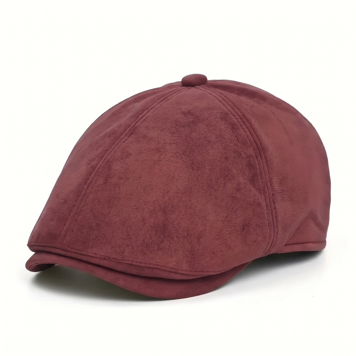 Suede Newsboy Cap | ATHENS