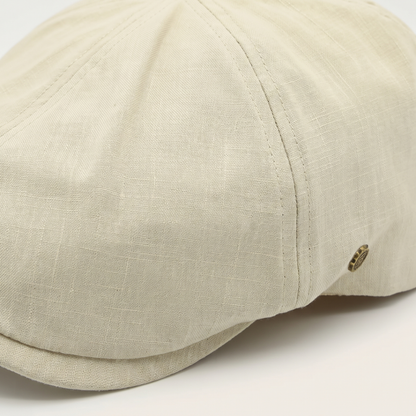 Brushed Cotton Flat Cap | ATLANTA