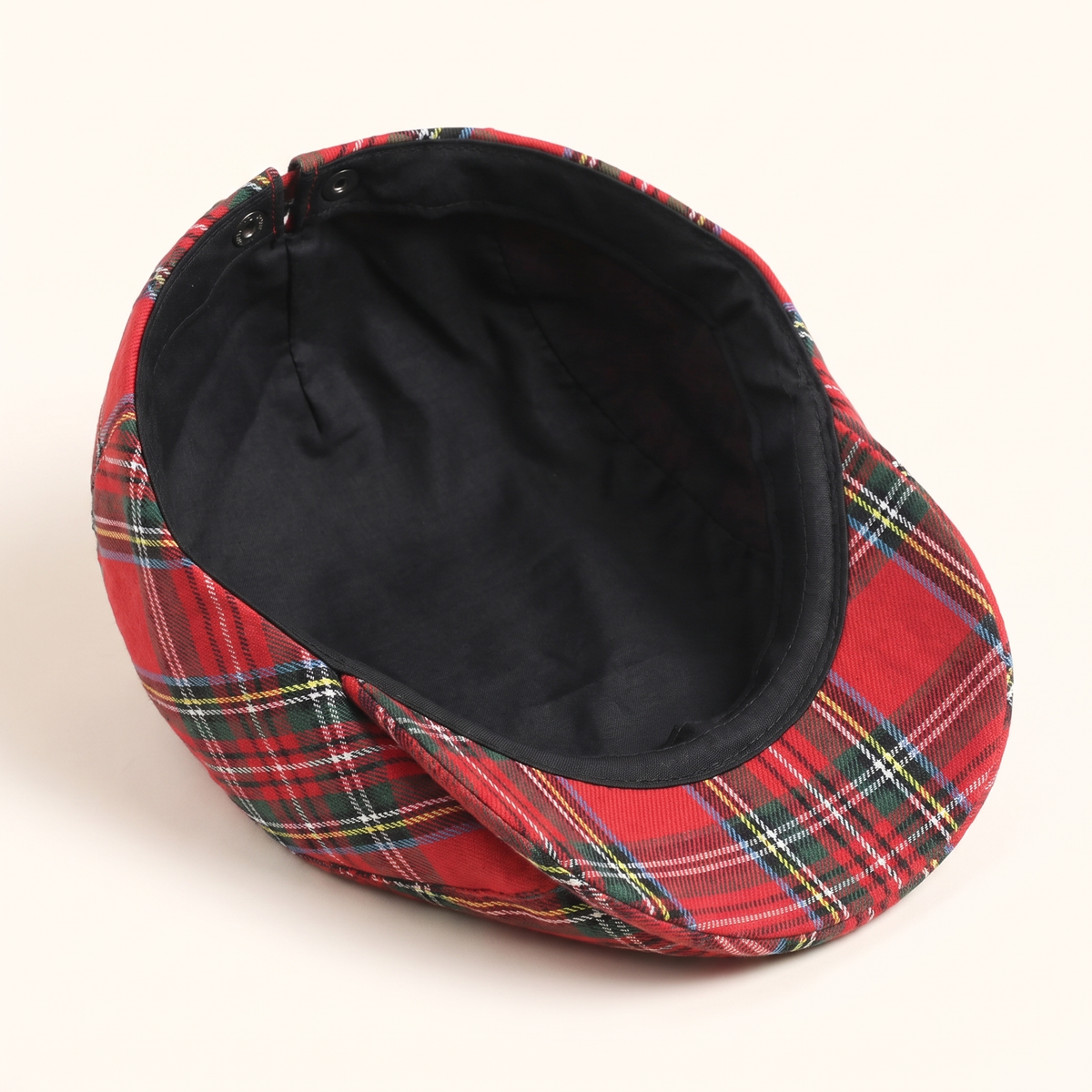 Tartan Cotton Ivy Cap | BOSTON
