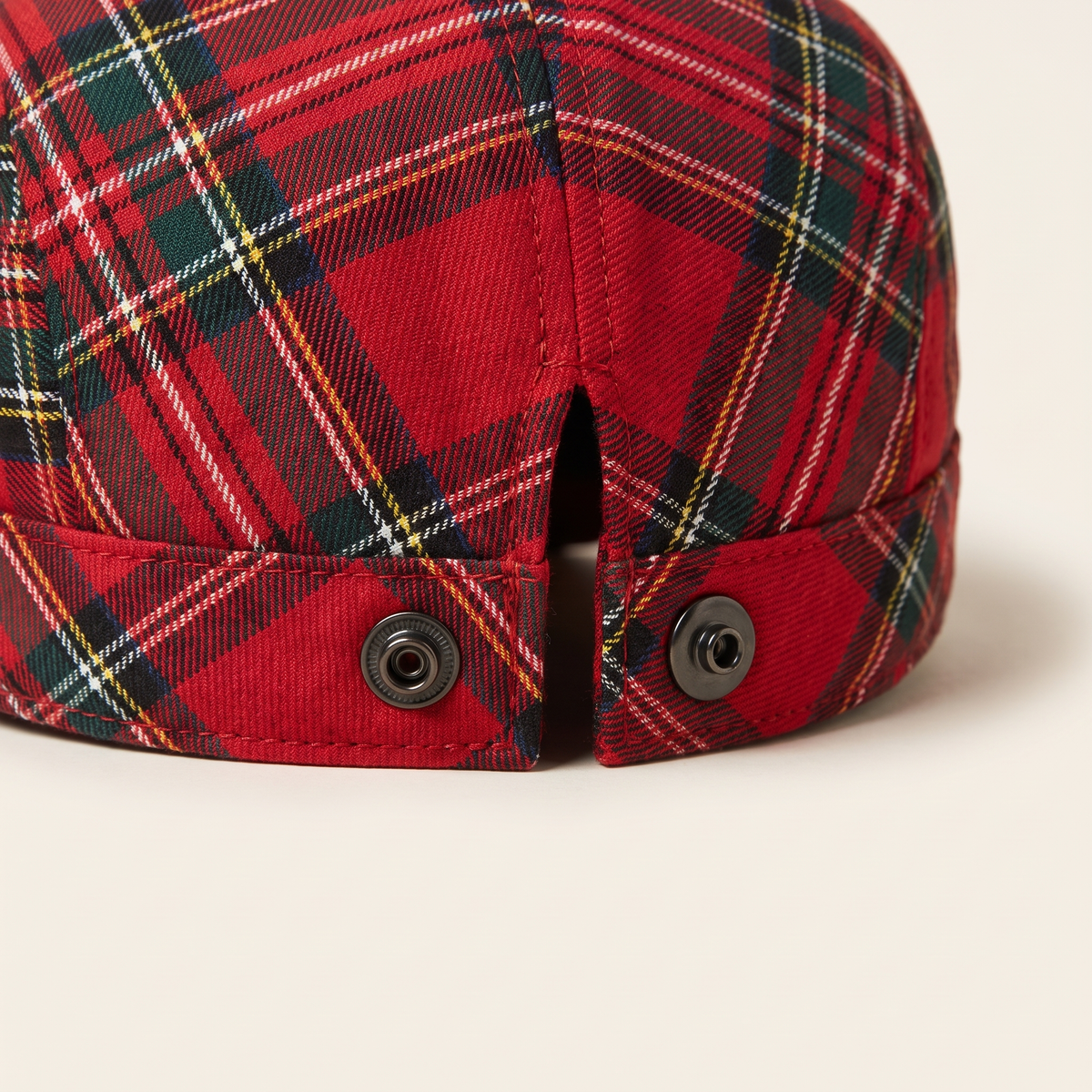 Tartan Cotton Ivy Cap | BOSTON