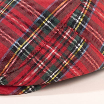 Tartan Cotton Ivy Cap | BOSTON