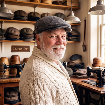 Wool Blend Flat Cap | BRUSSELS