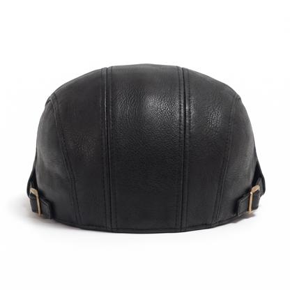 Leather Flat Cap | CANNES