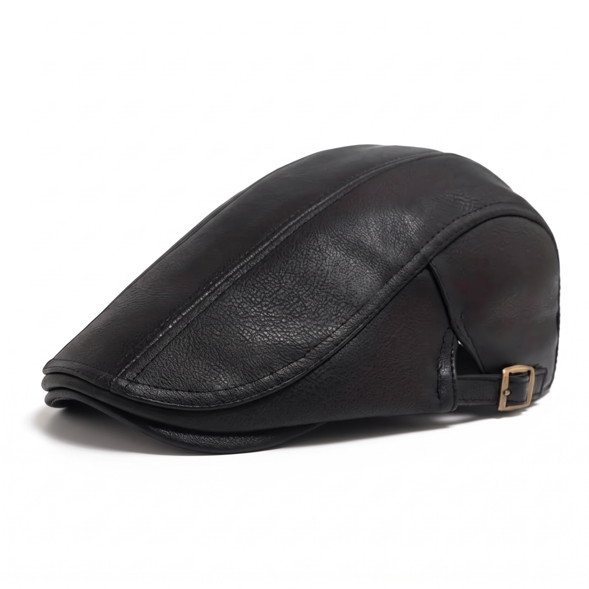 Leather Flat Cap | CANNES