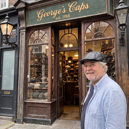 Leather Flat Cap | CANNES