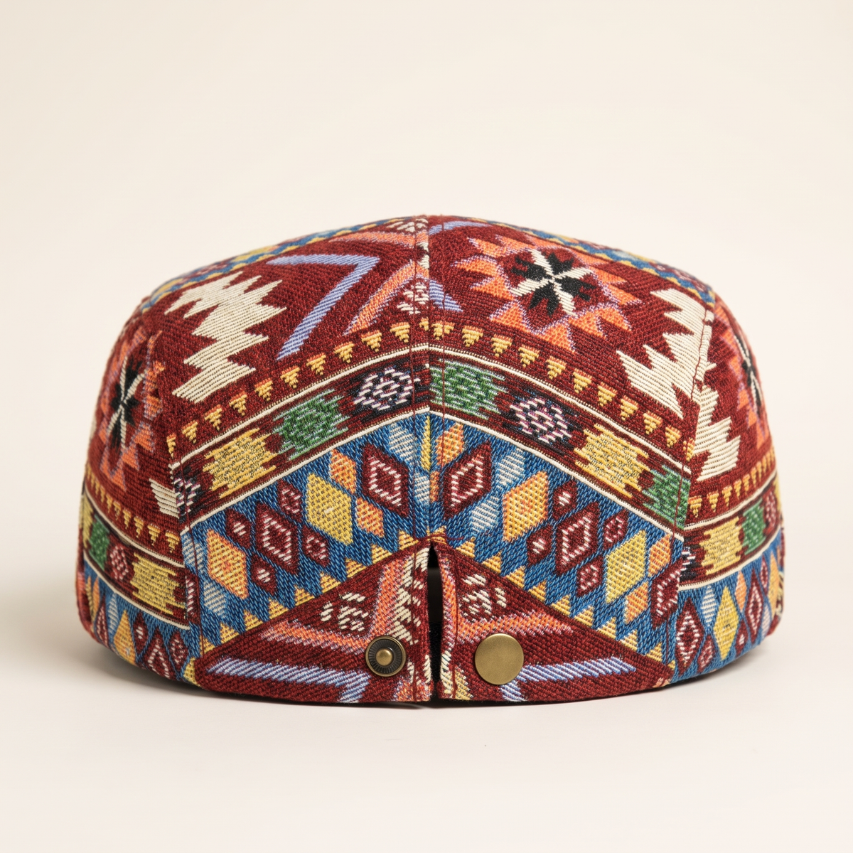 Patterned Flat Cap | CHICAGO