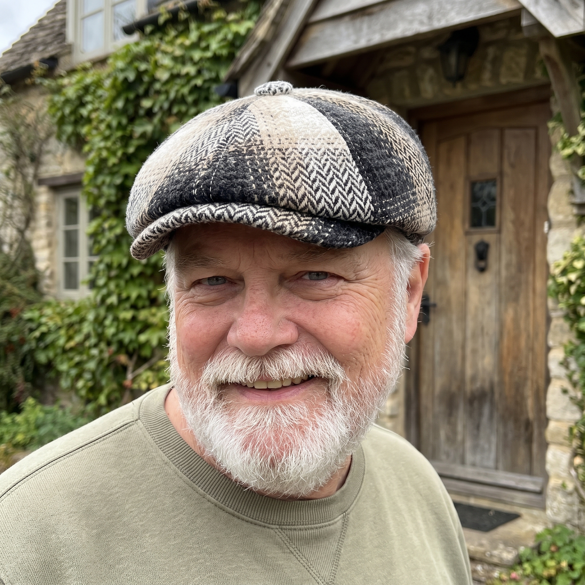 Wool Blend Newsboy Cap | CINCINNATI