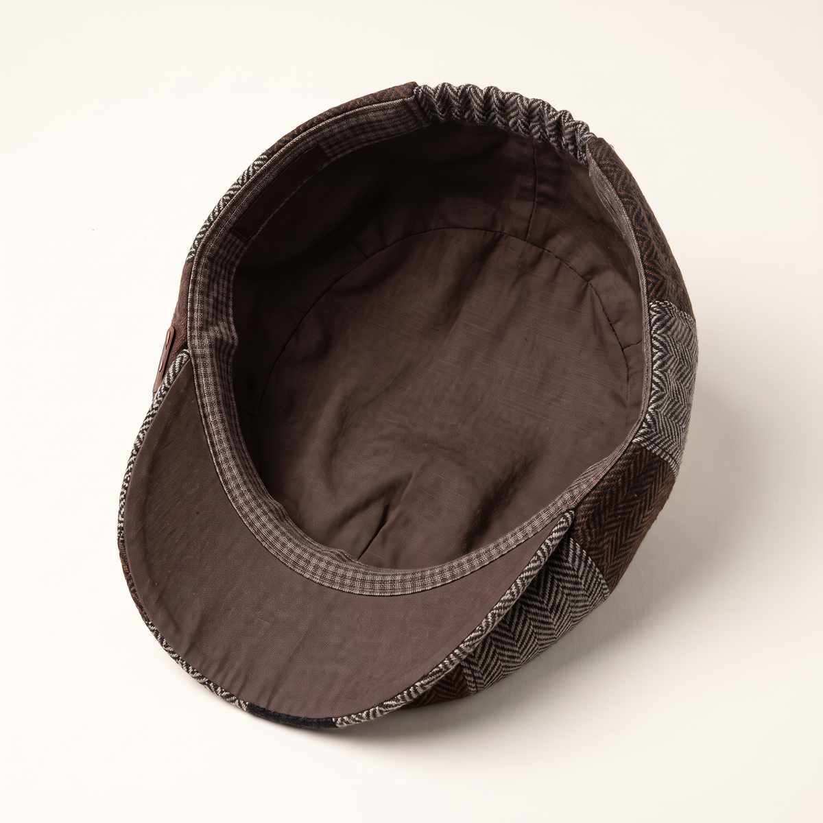 Wool Blend Patchwork Cap | CLEVELAND