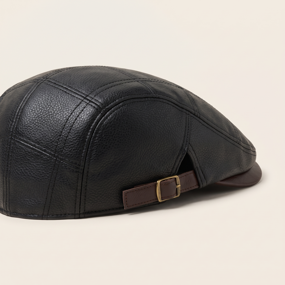 Leather Grid Cap | COPENHAGEN