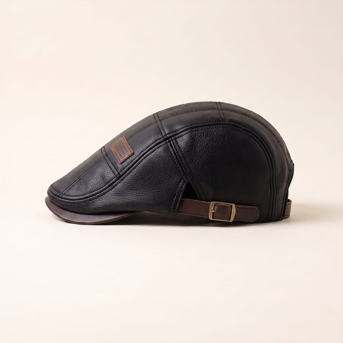 Leather Grid Cap | COPENHAGEN