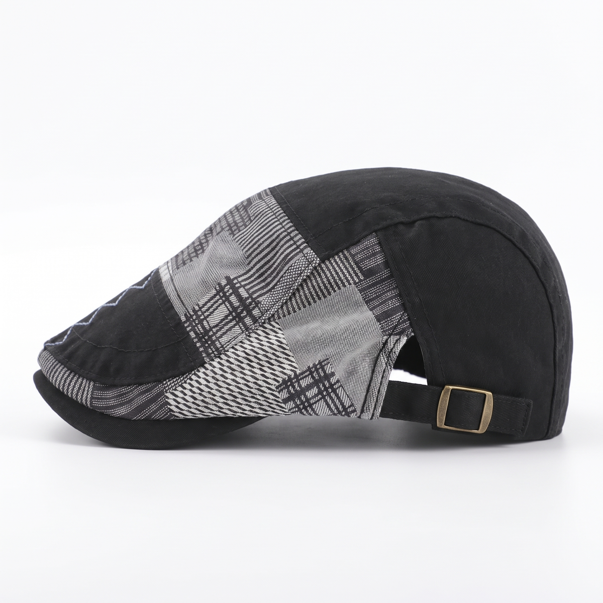 Cotton Patchwork Cap | DURHAM