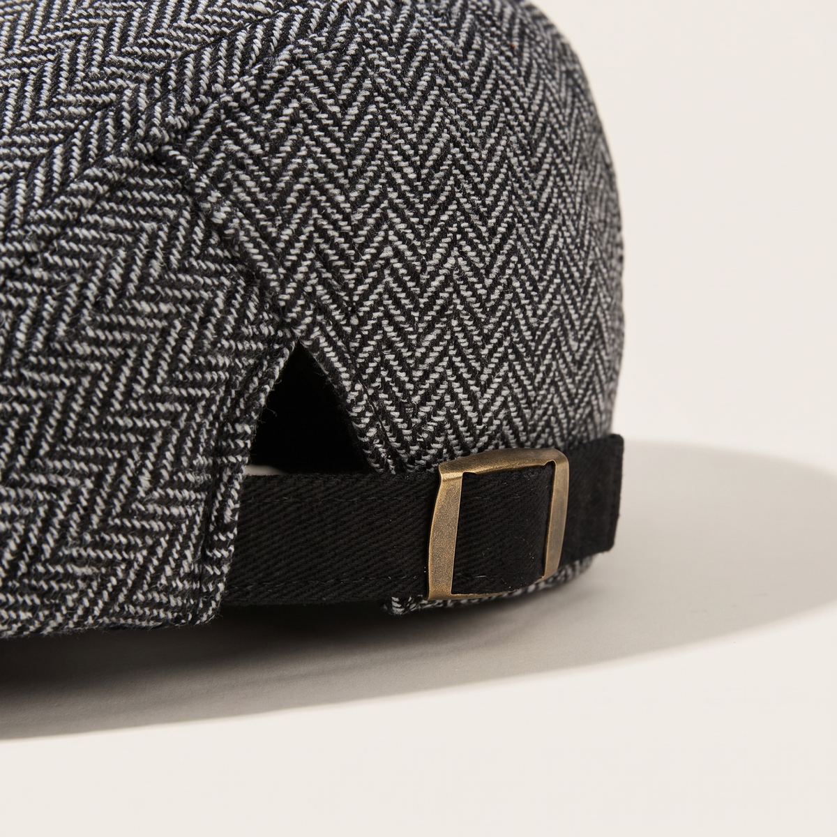 Herringbone Flat Cap | EVANSTON