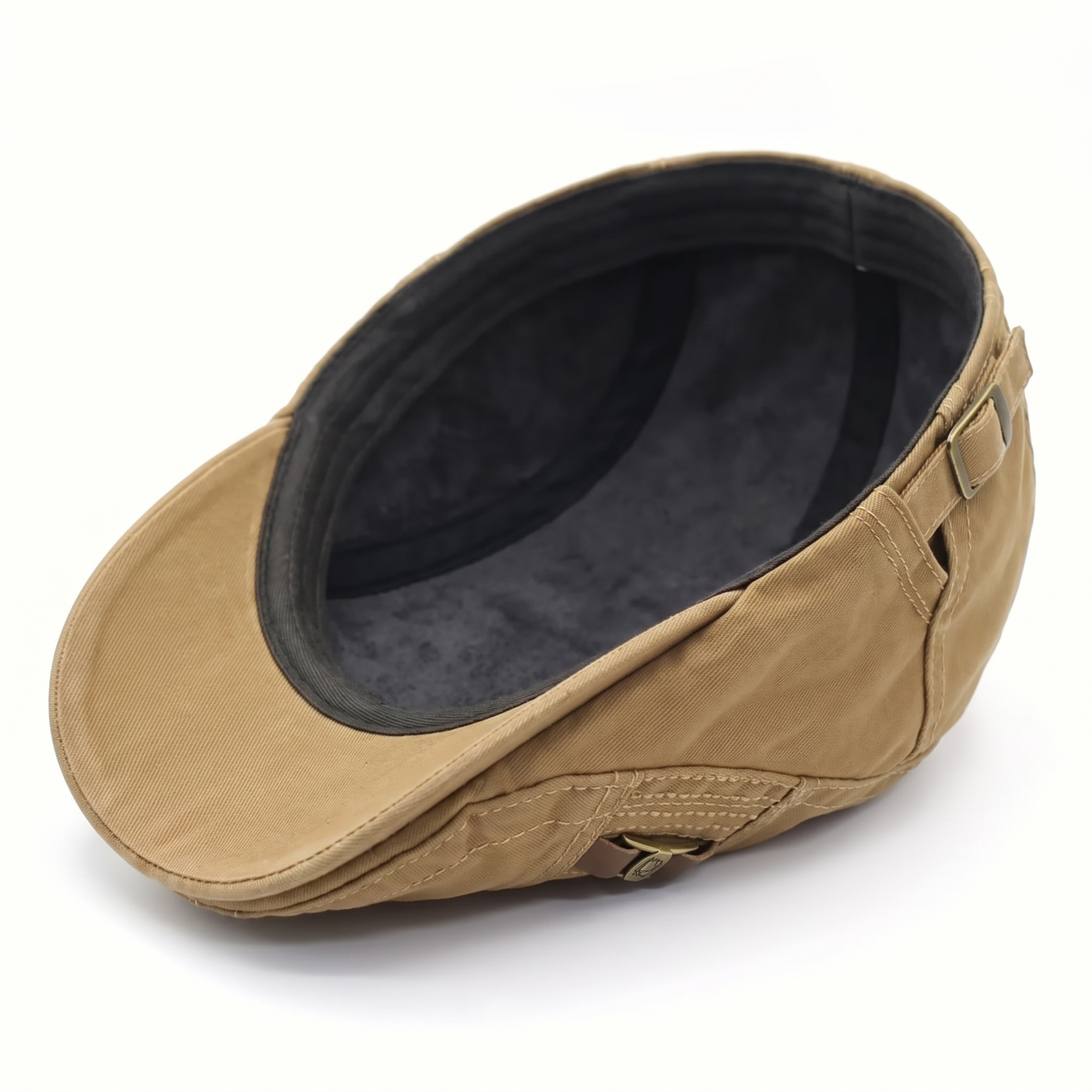 Twill Cotton Flat Cap | HARTFORD