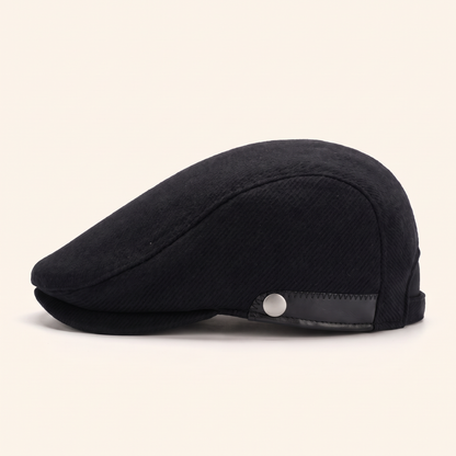 Wool Blend Flat Cap | HUDSON