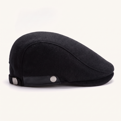 Wool Blend Flat Cap | HUDSON
