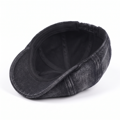 Denim Newsboy Cap | LUCERNE