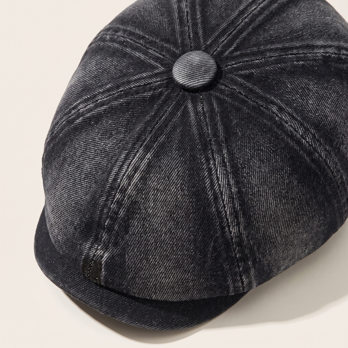 Denim Newsboy Cap | LUCERNE
