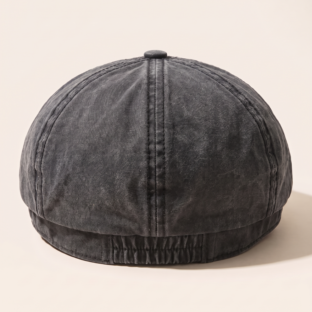 Washed Cotton Newsboy Cap | MALIBU