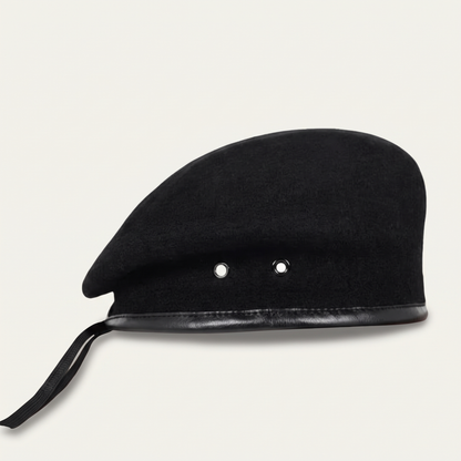 Wool Blend Military Beret | MARSEILLE