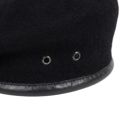 Wool Blend Military Beret | MARSEILLE