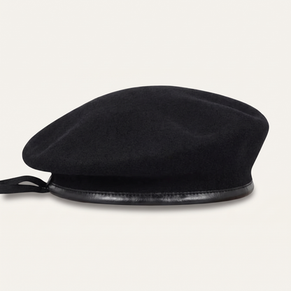 Wool Blend Military Beret | MARSEILLE
