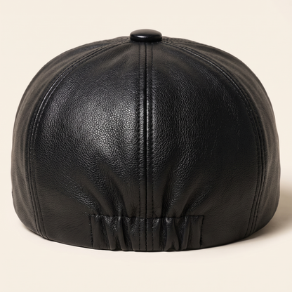 Leather Flat Cap | MONACO