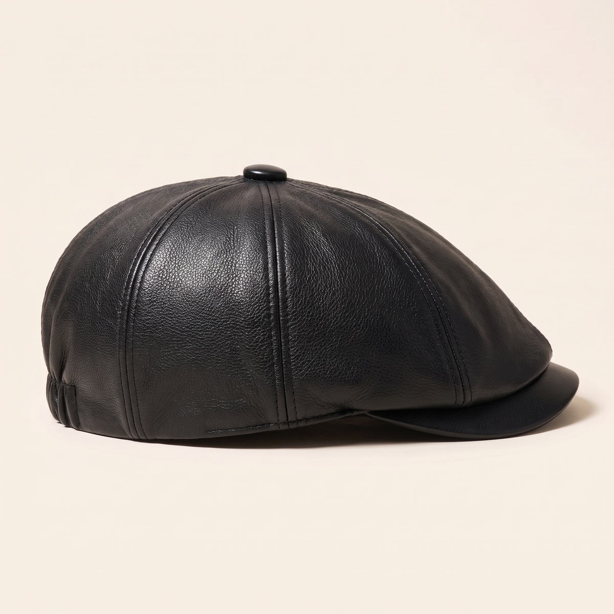 Leather Flat Cap | MONACO