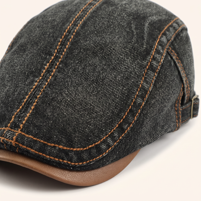 Denim Flat Cap | MONROE