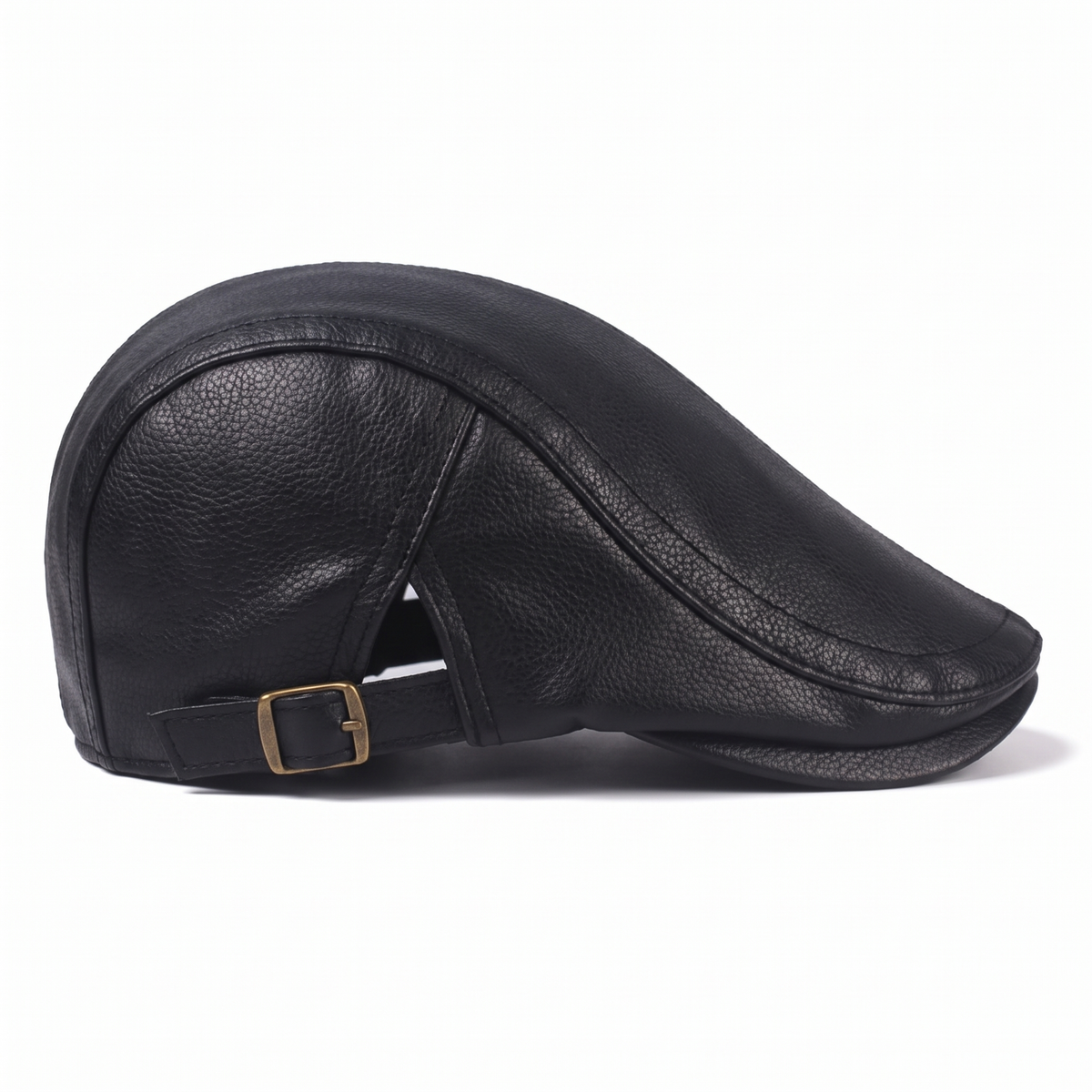 Leather Flat Cap | MONTPELIER