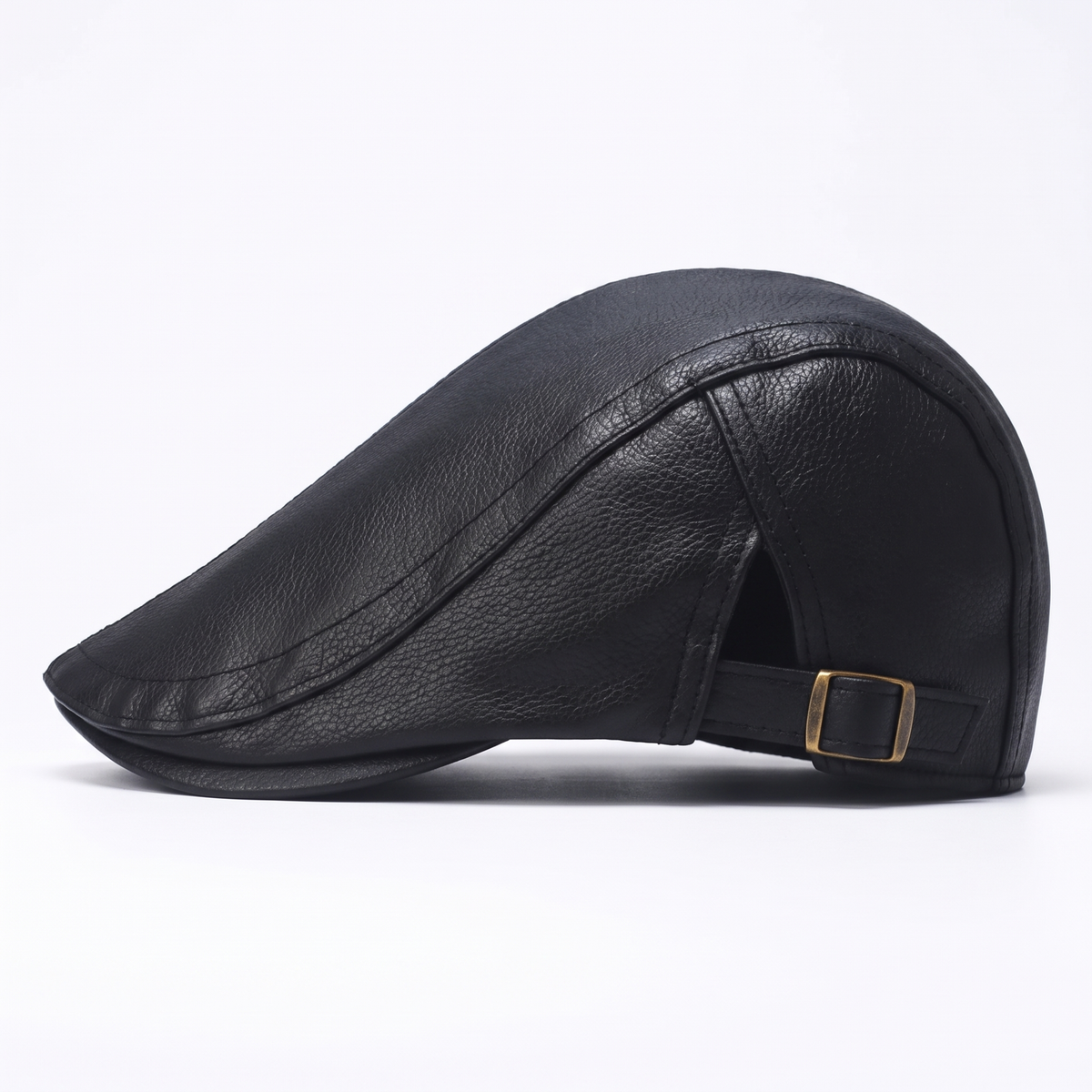 Leather Flat Cap | MONTPELIER