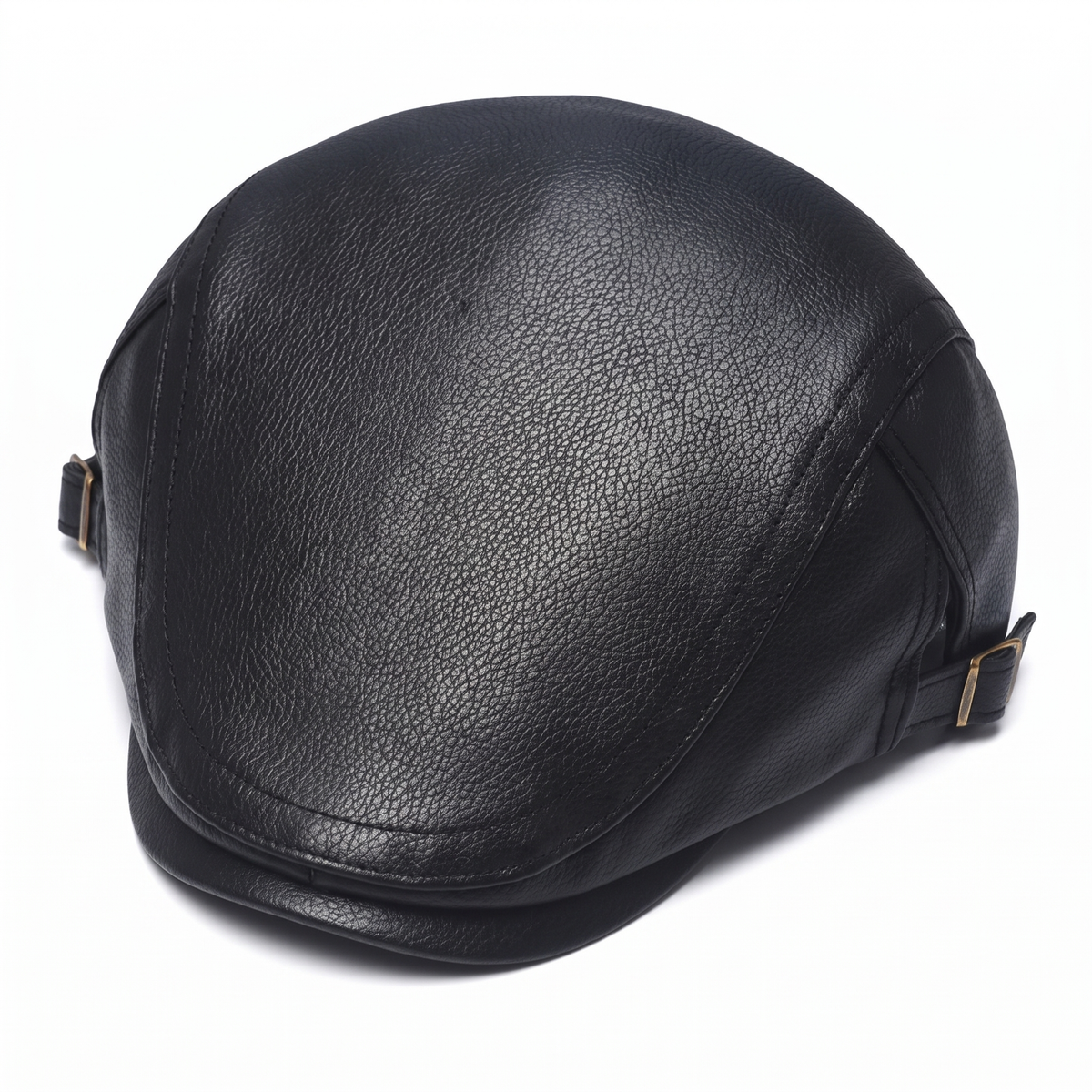 Leather Flat Cap | MONTPELIER
