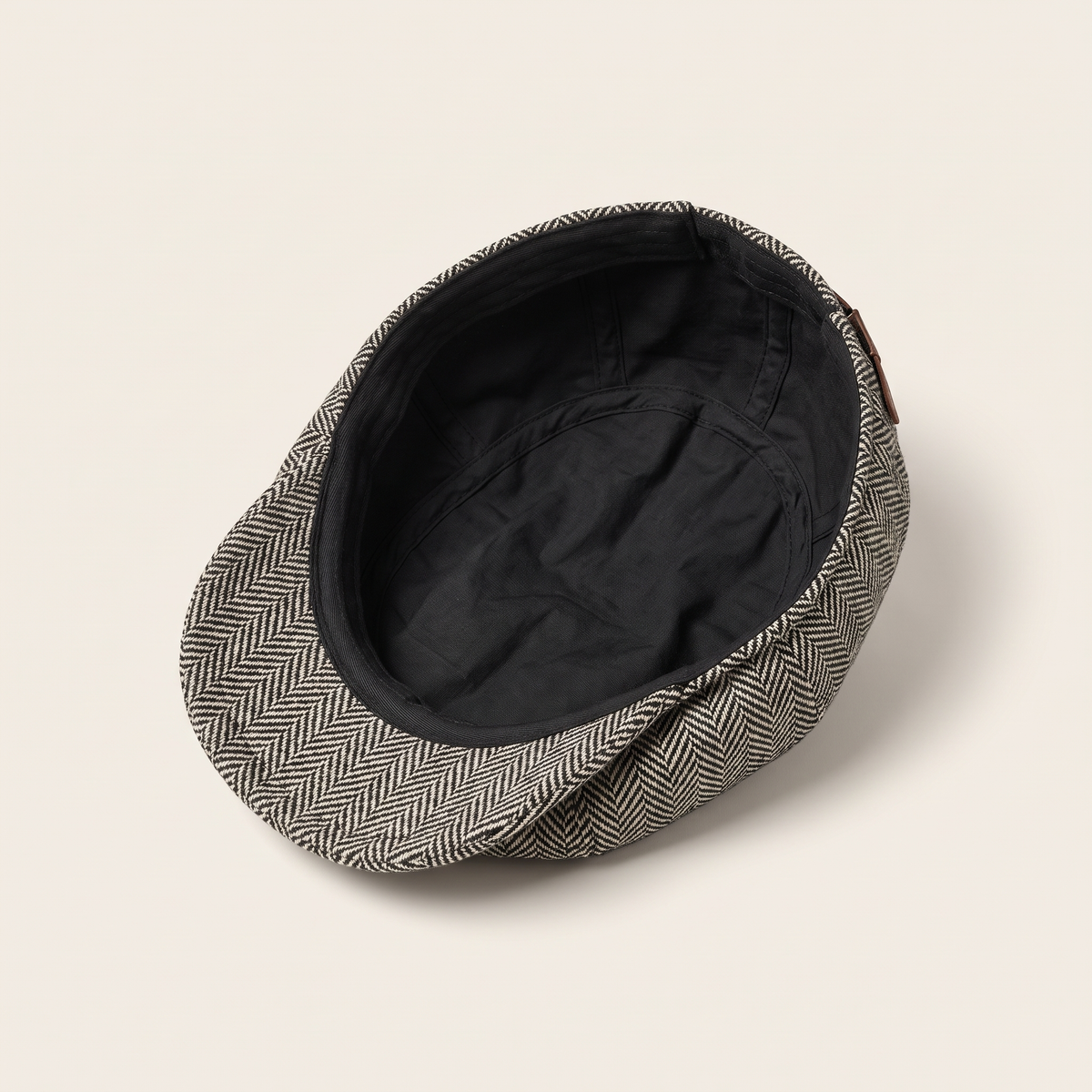 Herringbone Wool Blend Cap | TUCSON