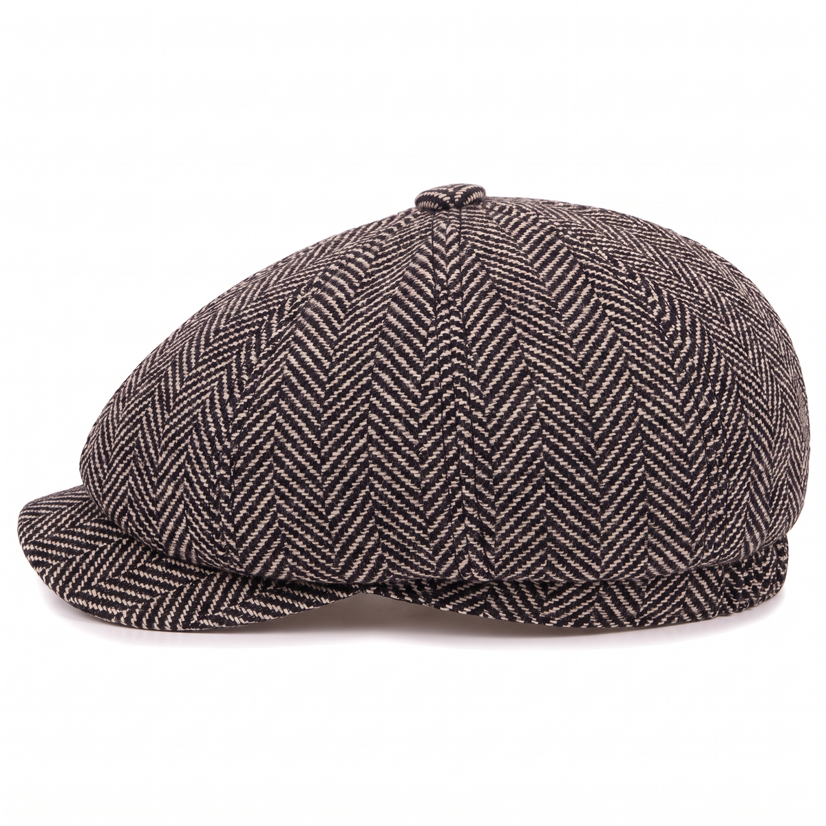 Herringbone Wool Blend Cap | TUCSON