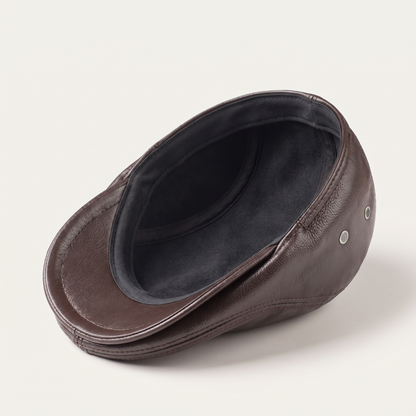 Leather Ivy Cap | TURIN